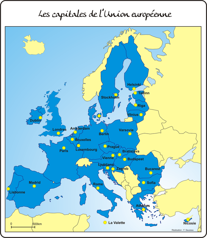UE capitales