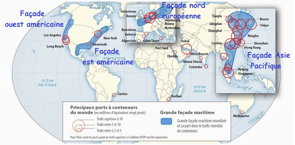 ACTIVITE 4 : EXPLIQUER en quoi  les ports sont des lieux privilégiés de la mondialisation