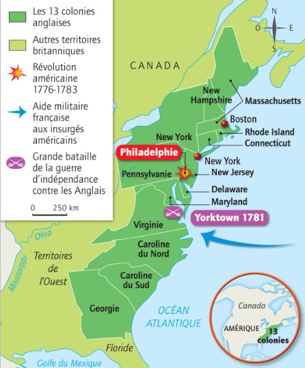 PARCOURS 1: RACONTER la Révolution américaine