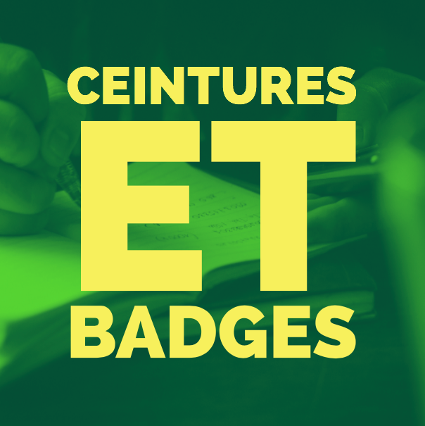 Ceintures et badges