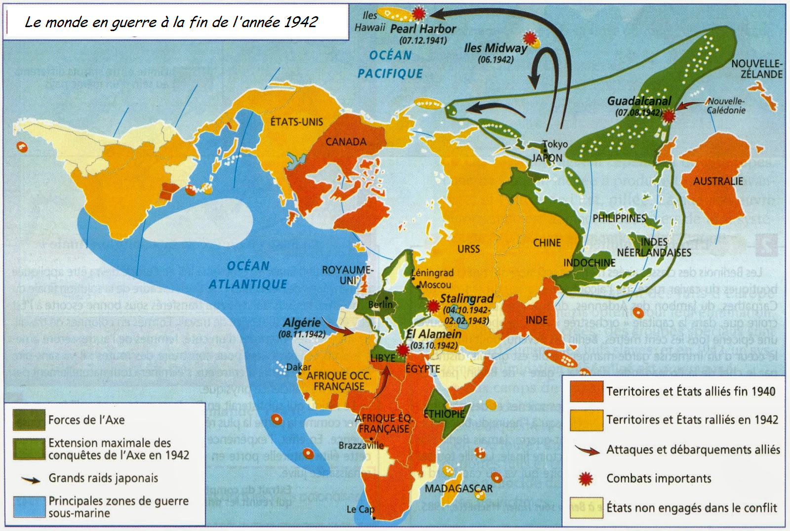 Parcours 1 : RACONTER le déroulement de la Seconde Guerre mondiale (guidé)